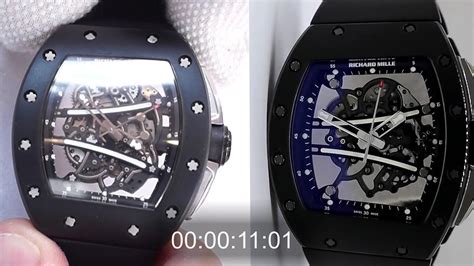 richard mille fake vs real|richard mille watches copy.